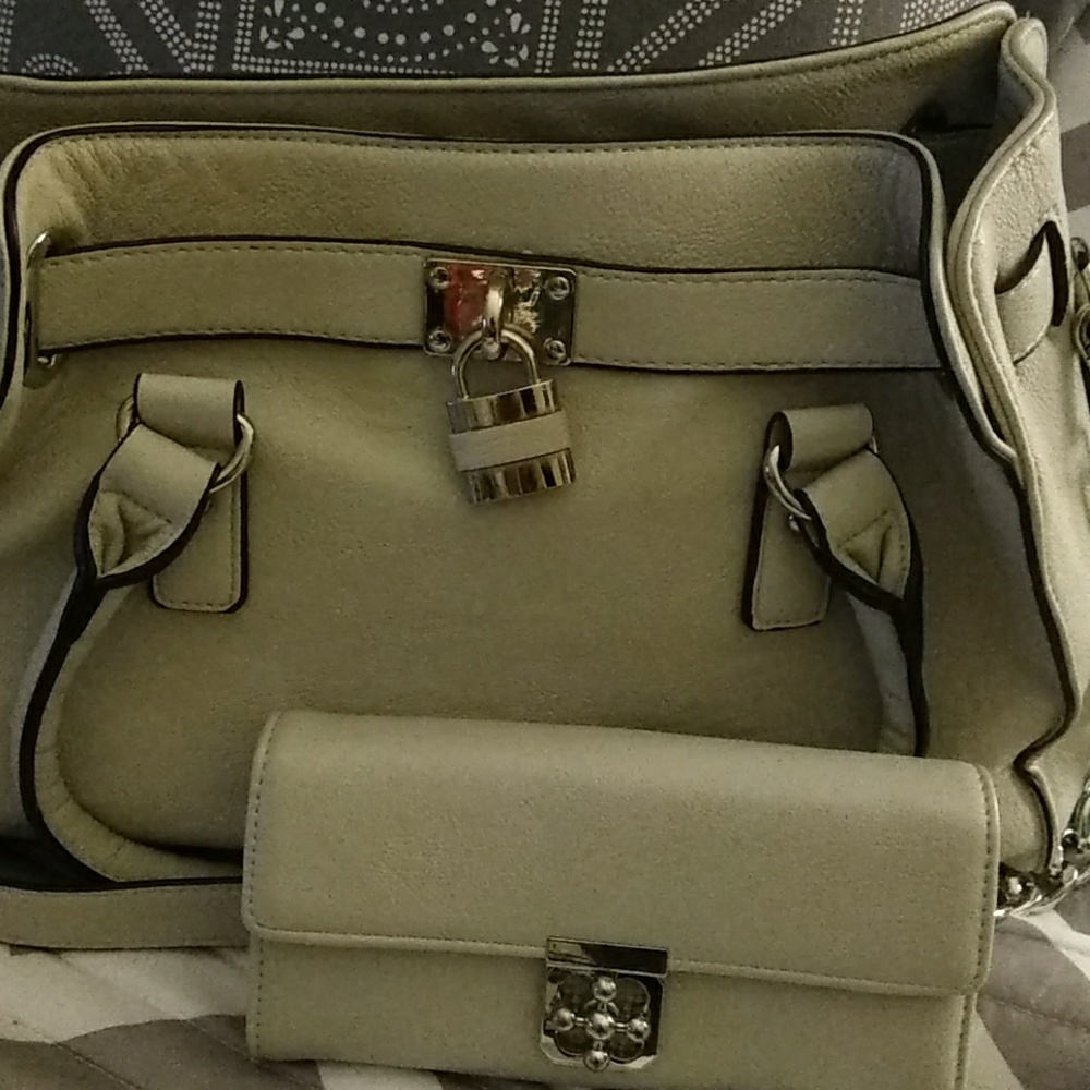 Purse with matching wallet